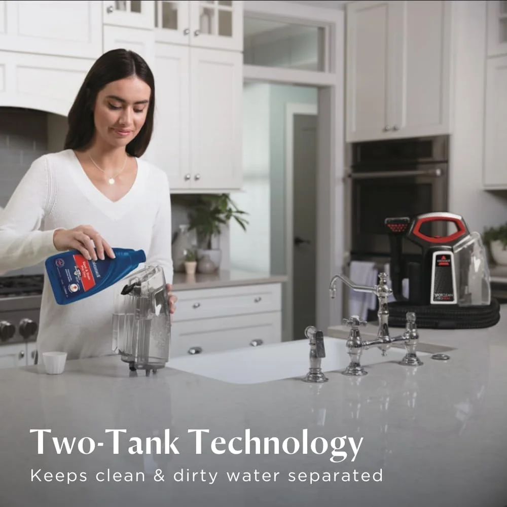 جاروبرقی لکه بر بیسل اسپات کلین پروهیت 4720E - شوینده قابل حمل با مکش قدرتمند و فناوری HeatWave | از بین برنده لکه های سخت از فرش، مبلمان، پرده و داخل خودرو | 2 سال گارانتی بیسل جاروبرقی لکه بر بیسل اسپات کلین پروهیت 4720E - شوینده قابل حمل با مکش قدرتمند و فناوری HeatWave | از بین برنده لکه های سخت از فرش، مبلمان، پرده و داخل خودرو | 2 سال گارانتی بیسل