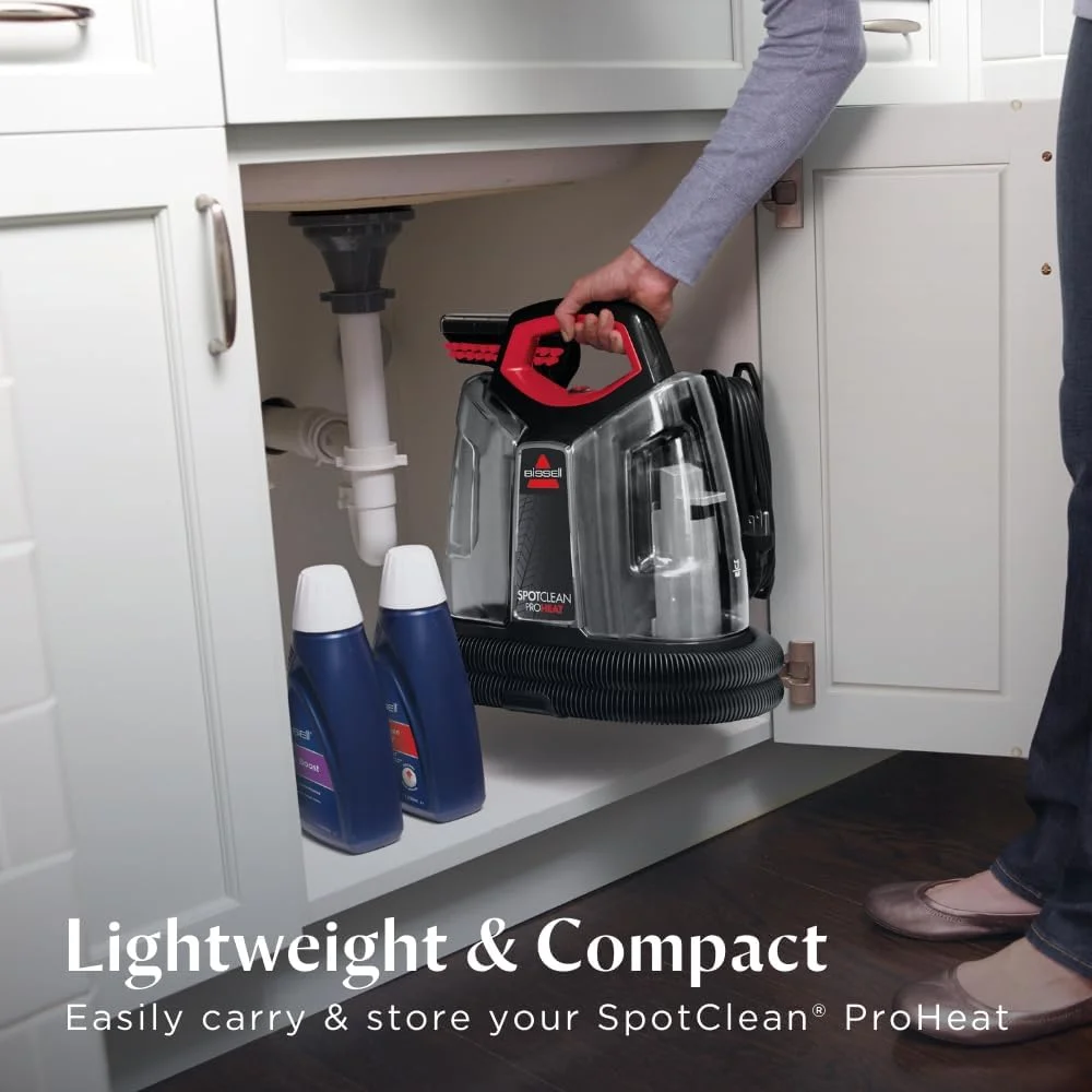 جاروبرقی لکه بر بیسل اسپات کلین پروهیت 4720E - شوینده قابل حمل با مکش قدرتمند و فناوری HeatWave | از بین برنده لکه های سخت از فرش، مبلمان، پرده و داخل خودرو | 2 سال گارانتی بیسل جاروبرقی لکه بر بیسل اسپات کلین پروهیت 4720E - شوینده قابل حمل با مکش قدرتمند و فناوری HeatWave | از بین برنده لکه های سخت از فرش، مبلمان، پرده و داخل خودرو | 2 سال گارانتی بیسل