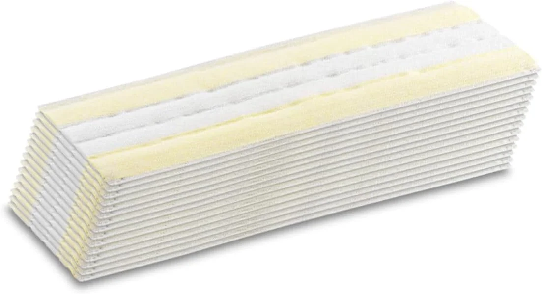 ست دستمال یکبار مصرف EasyFix کارچر - پدهای تمیز کننده کف یکبار مصرف برای بخارشوی، تمیز کردن بهداشتی کاشی، سنگ و سطوح مهر و موم شده