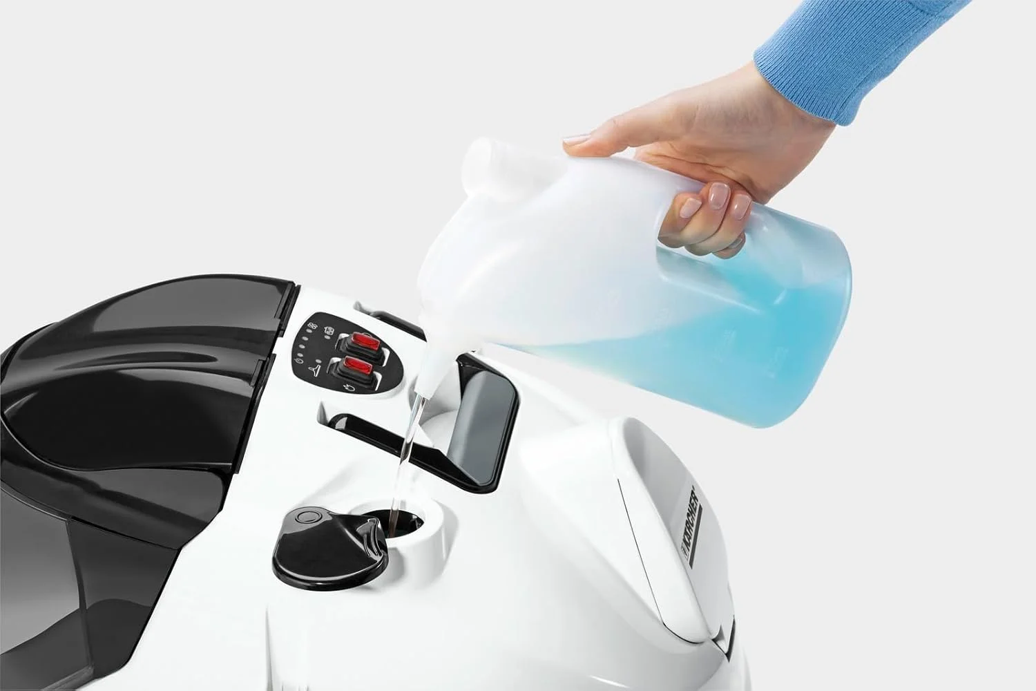 جاروبرقی بخارشوی رباتیک کارچر مدل SV 7 با فیلتر 4 مرحله ای جاروبرقی بخارشوی رباتیک کارچر مدل SV 7 با فیلتر 4 مرحله ای