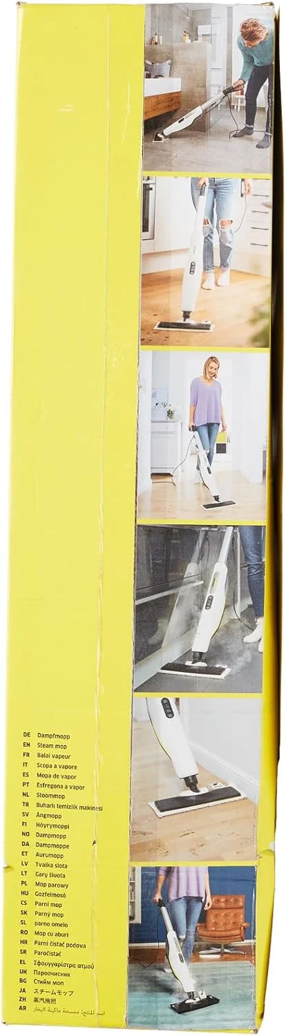 بخارشوی ایستاده کارچر SC 3 Upright EasyFix (مساحت سطح در هر بار پر کردن مخزن تقریباً 60 متر مربع، تنظیم میزان بخار در سه مرحله، نازل اتصال، پارچه کف میکروفایبر با بست چسبی) بخارشوی ایستاده کارچر SC 3 Upright EasyFix (مساحت سطح در هر بار پر کردن مخزن تقریباً 60 متر مربع، تنظیم میزان بخار در سه مرحله، نازل اتصال، پارچه کف میکروفایبر با بست چسبی)