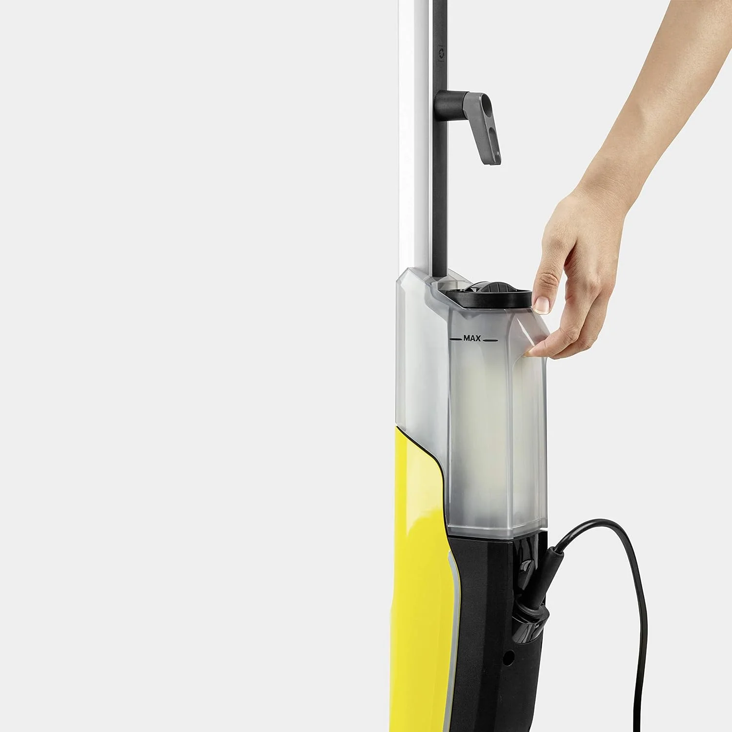 بخارشوی ایستاده کارچر SC 2 Upright EasyFix، زمان گرم شدن: 30 ثانیه، عملکرد منطقه: 50 متر مربع، مخزن: 0.4 لیتر، قدرت: 1600 وات، نازل کف، پارچه میکروفایبر و کارتریج رسوب زدایی بخارشوی ایستاده کارچر SC 2 Upright EasyFix، زمان گرم شدن: 30 ثانیه، عملکرد منطقه: 50 متر مربع، مخزن: 0.4 لیتر، قدرت: 1600 وات، نازل کف، پارچه میکروفایبر و کارتریج رسوب زدایی
