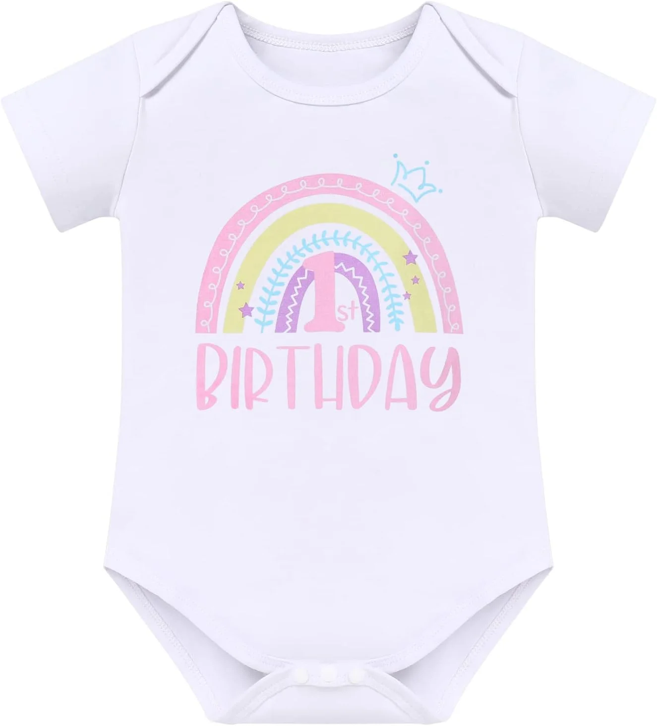 لباس تولد دخترانه FYMNSI مدل 63724 لباس تولد دخترانه FYMNSI مدل 63724