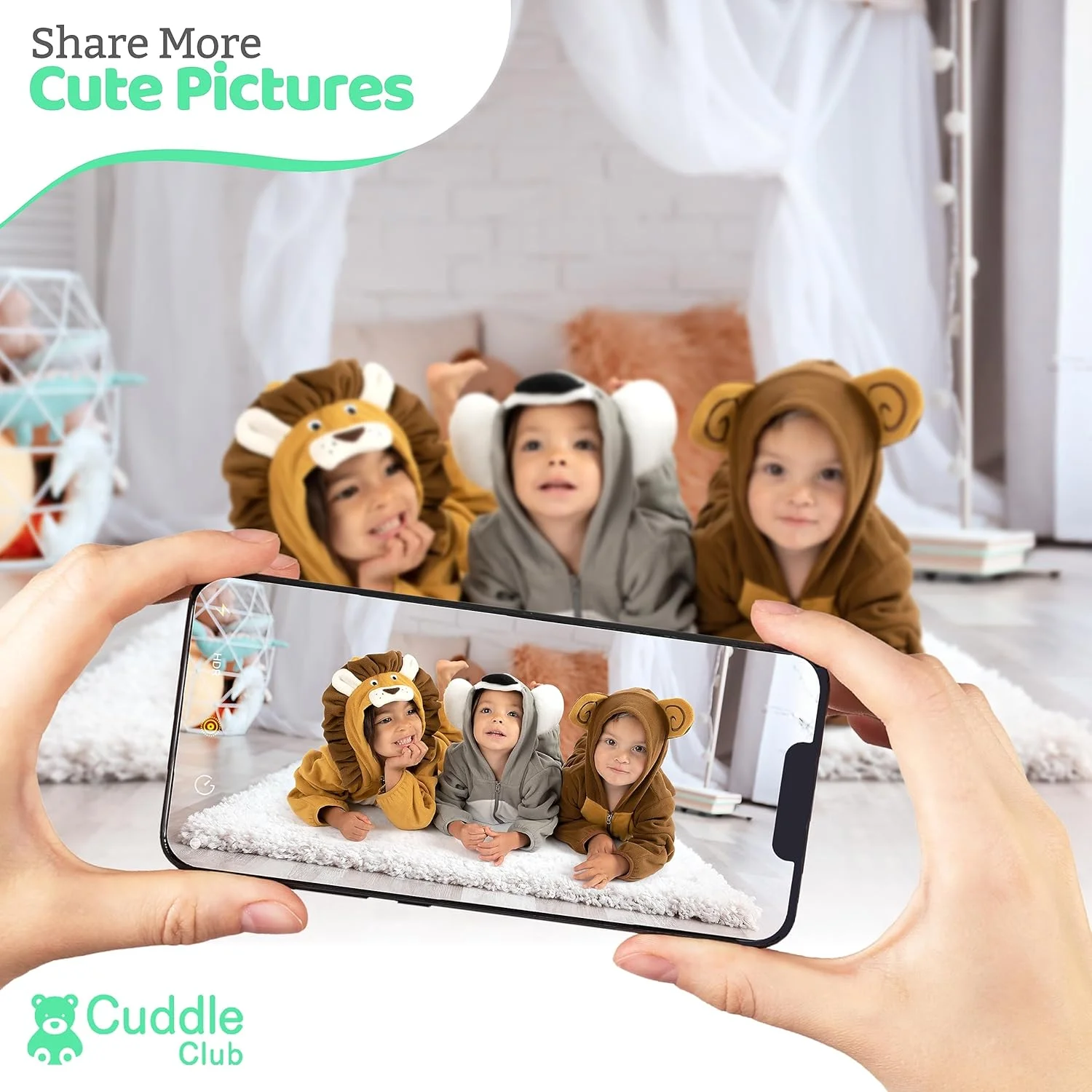 کیسه خواب پشم گوسفند نوزاد یونیسکس Cuddle Club کیسه خواب پشم گوسفند نوزاد یونیسکس Cuddle Club