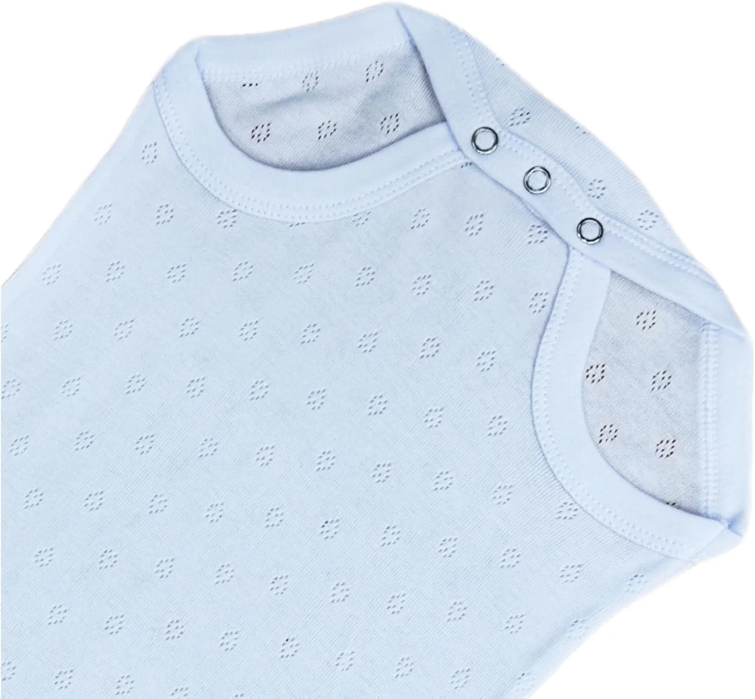 ست 12 عددی بادی زیر دکمه دار نوزادی پسرانه Barbtoz، زیرپوش سوراخ دار، پنبه 100%، سفید ست 12 عددی بادی زیر دکمه دار نوزادی پسرانه Barbtoz، زیرپوش سوراخ دار، پنبه 100%، سفید