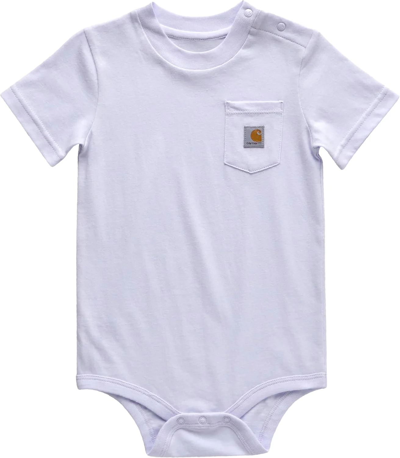 ست بادی آستین کوتاه جیب دار نوزادی و تی شرت کودک نوپا Carhartt Unisex ست بادی آستین کوتاه جیب دار نوزادی و تی شرت کودک نوپا Carhartt Unisex
