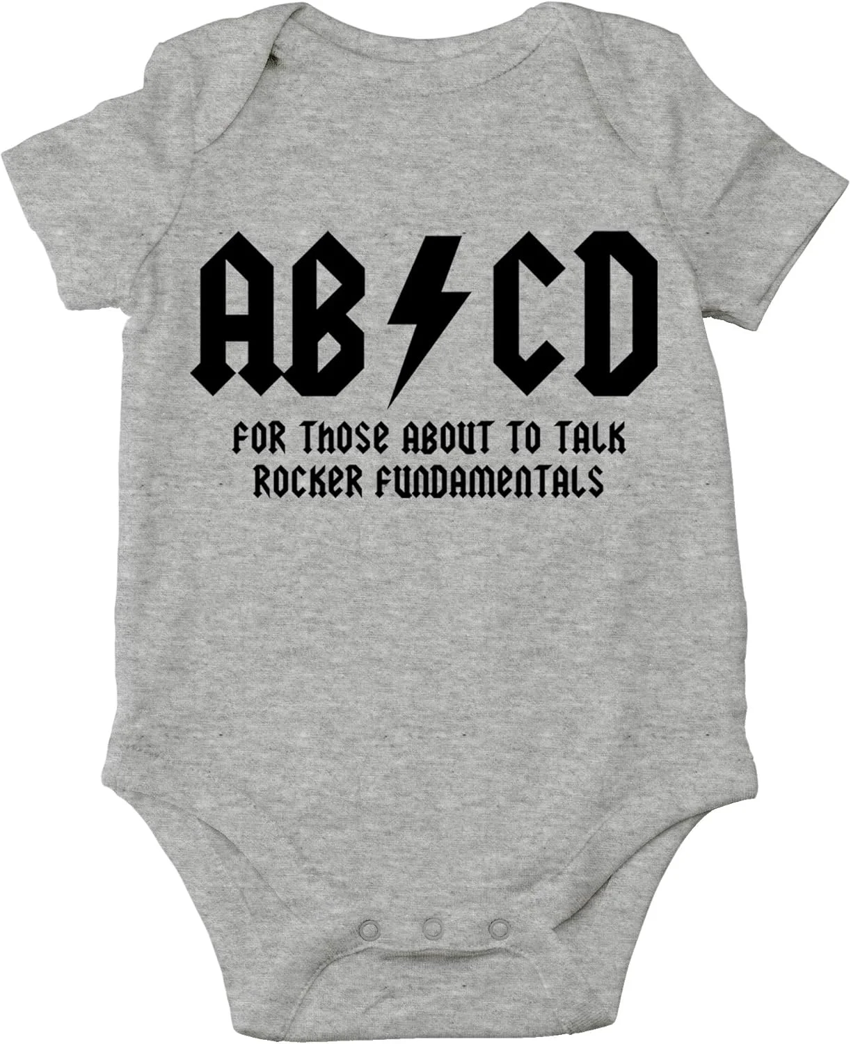 CBTwear ABCD - لباس رامپر خنده دار کودکانه با طرح موسیقی AC، لباس نوزادی بامزه و جدید CBTwear ABCD - لباس رامپر خنده دار کودکانه با طرح موسیقی AC، لباس نوزادی بامزه و جدید