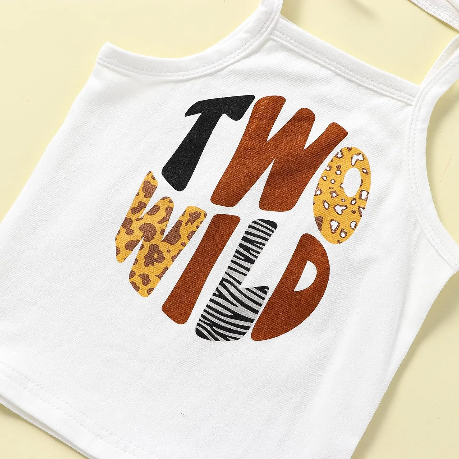 لباس تولد دخترانه CHAUKAREAUL طرح Wild 1-5، تیشرت آستین کوتاه، بادی، شلوار دمپا گشاد پلنگی لباس تولد دخترانه CHAUKAREAUL طرح Wild 1-5، تیشرت آستین کوتاه، بادی، شلوار دمپا گشاد پلنگی