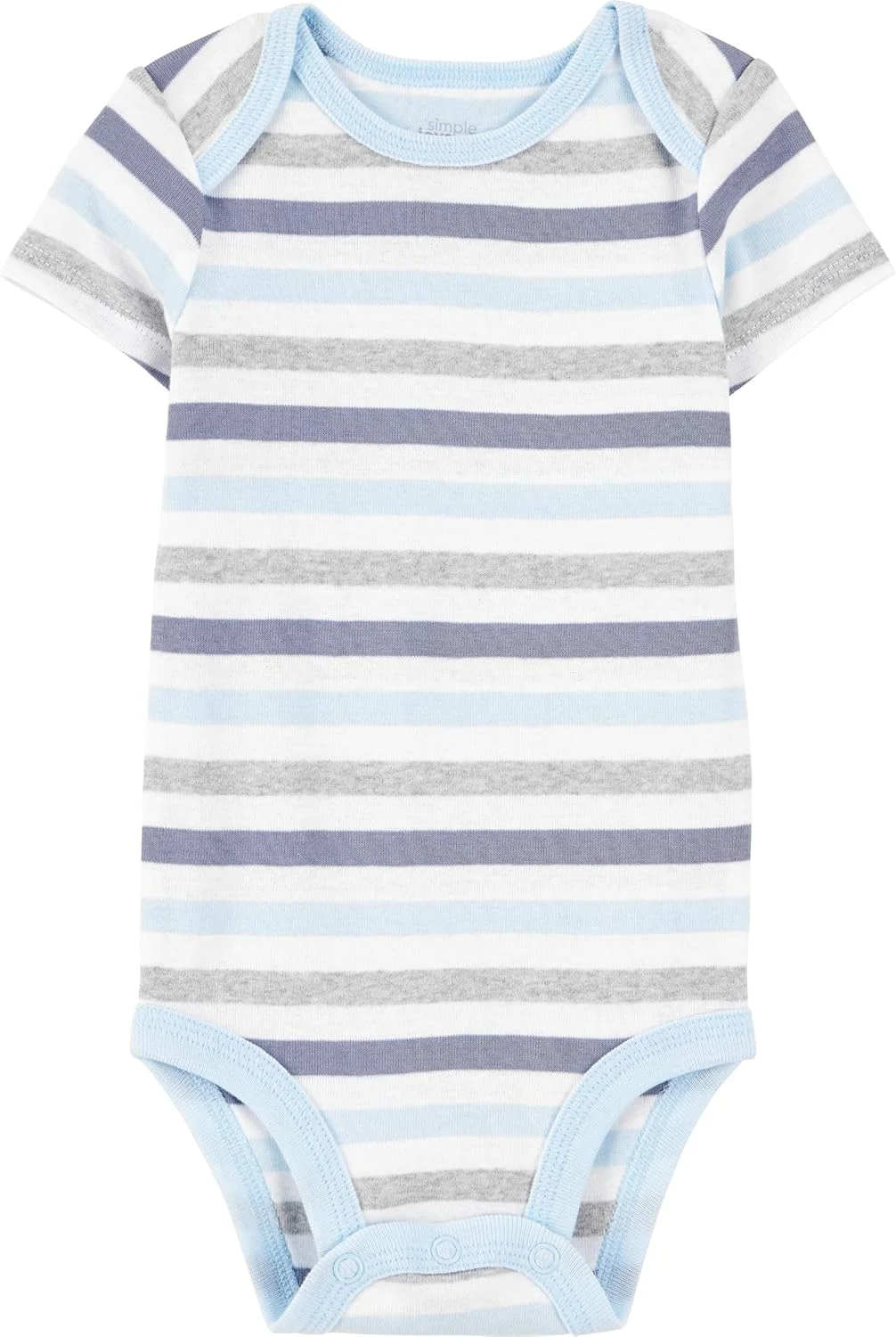 بادی آستین کوتاه پسرانه کارترز مدل Simple Joys بسته 6 عددی بادی آستین کوتاه پسرانه کارترز مدل Simple Joys بسته 6 عددی