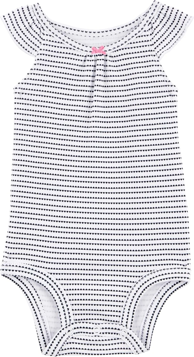 بادی آستین حلقه ای نوزادی کارترز بسته 6 عددی