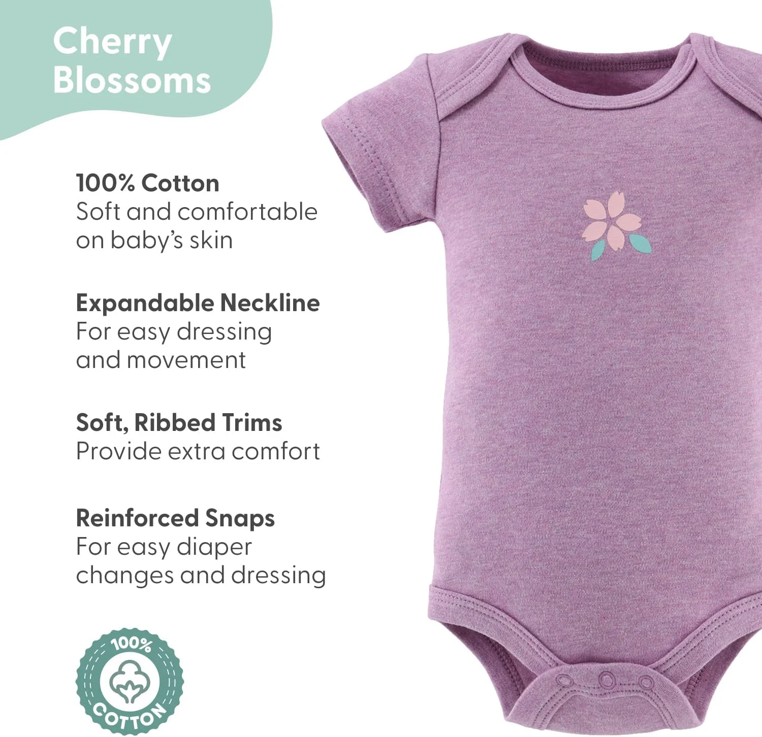 بادی نوزادی دخترانه The Peanutshell - لباس نوزاد دختر، نوزادی 0-3، 3-6، 6-9، 9-12، 12-18، 18-24 ماه بادی نوزادی دخترانه The Peanutshell - لباس نوزاد دختر، نوزادی 0-3، 3-6، 6-9، 9-12، 12-18، 18-24 ماه