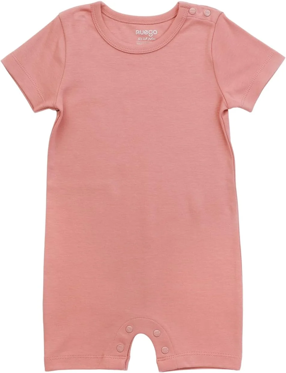 رامپرهای نخی خالص Nuego برای نوزادان پسر، لباس خواب آستین کوتاه نرم برای نوزاد، لباس خواب چاپی حیوانات بامزه، ست رامپر بادی برای نوزاد 0-24 ماه - ست 2 عددی رامپرهای نخی خالص Nuego برای نوزادان پسر، لباس خواب آستین کوتاه نرم برای نوزاد، لباس خواب چاپی حیوانات بامزه، ست رامپر بادی برای نوزاد 0-24 ماه - ست 2 عددی