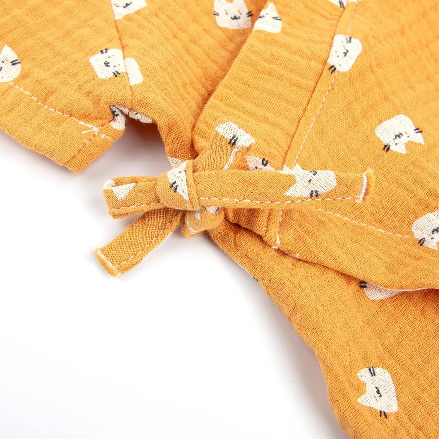 لباس کیمونو نوزادی PAUBOLI، بادی رامپر نخی، لباس خواب ژاپنی نوزاد 0-24 ماه لباس کیمونو نوزادی PAUBOLI، بادی رامپر نخی، لباس خواب ژاپنی نوزاد 0-24 ماه