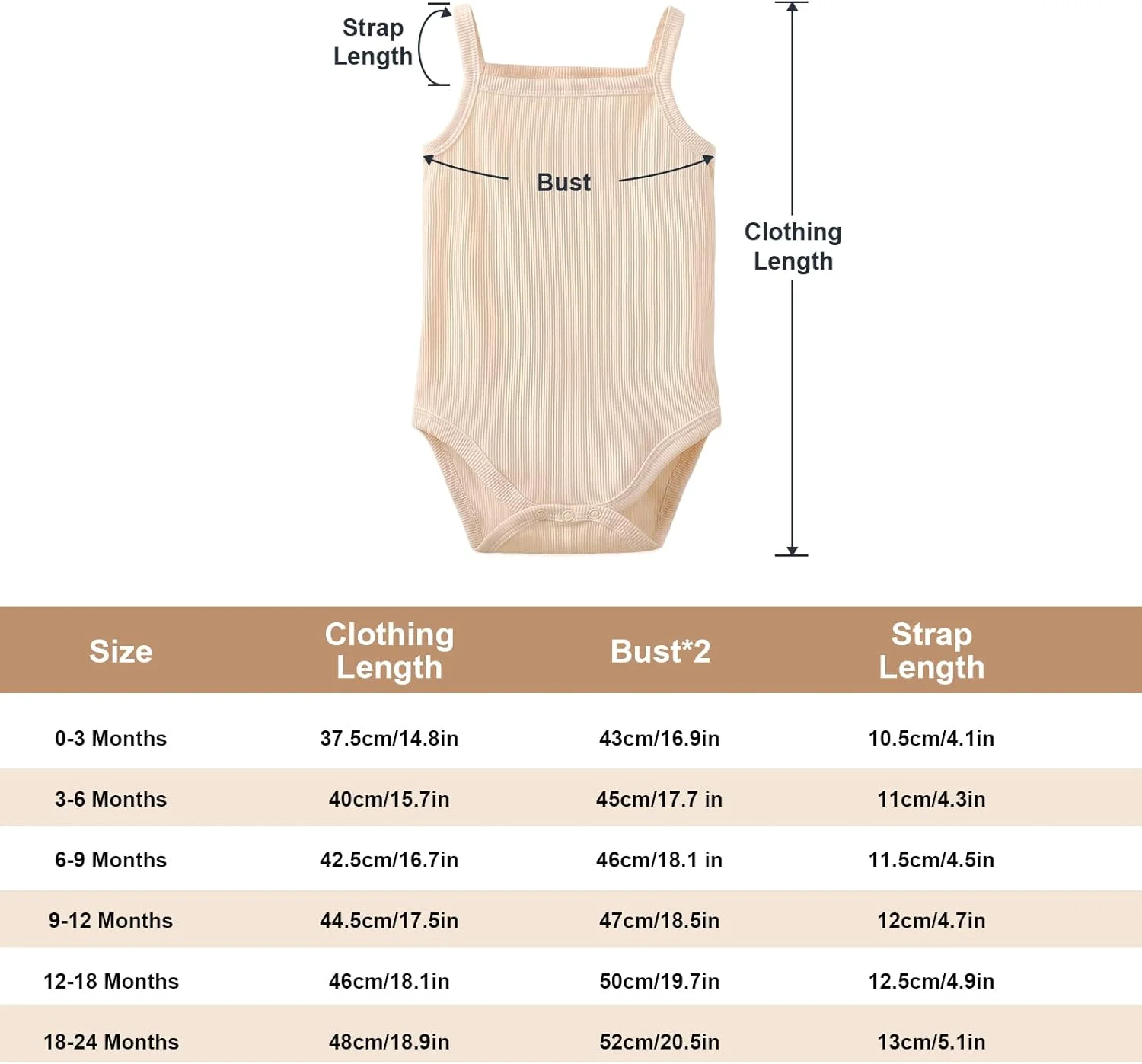 ست زیرپوش رکابی نوزادی دخترانه OPAWO، بسته 3 عددی، لباس زیر نوزاد دنده ای بدون آستین مناسب تابستان، 0-24 ماه