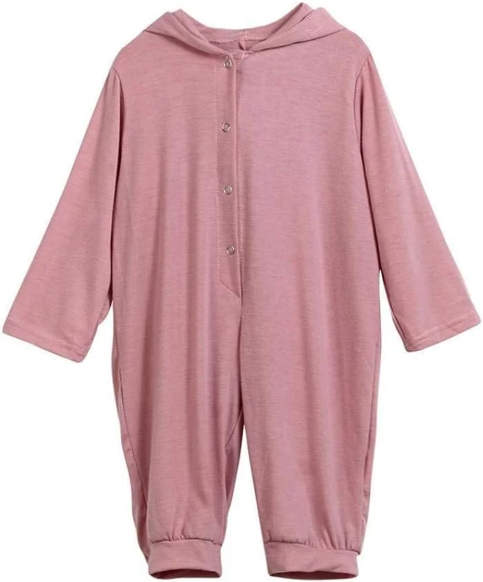 رامپر کلاه دار نوزادی طرح دایناسور کارتونی