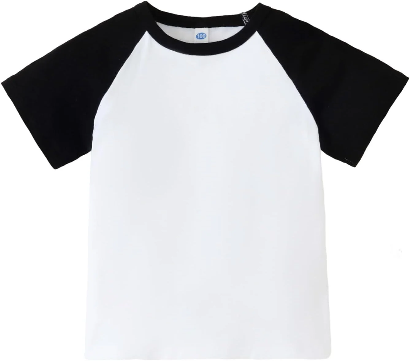 تی شرت بیسبال پسرانه دخترانه بچه گانه، تیشرت آستین کوتاه رنگ ثابت