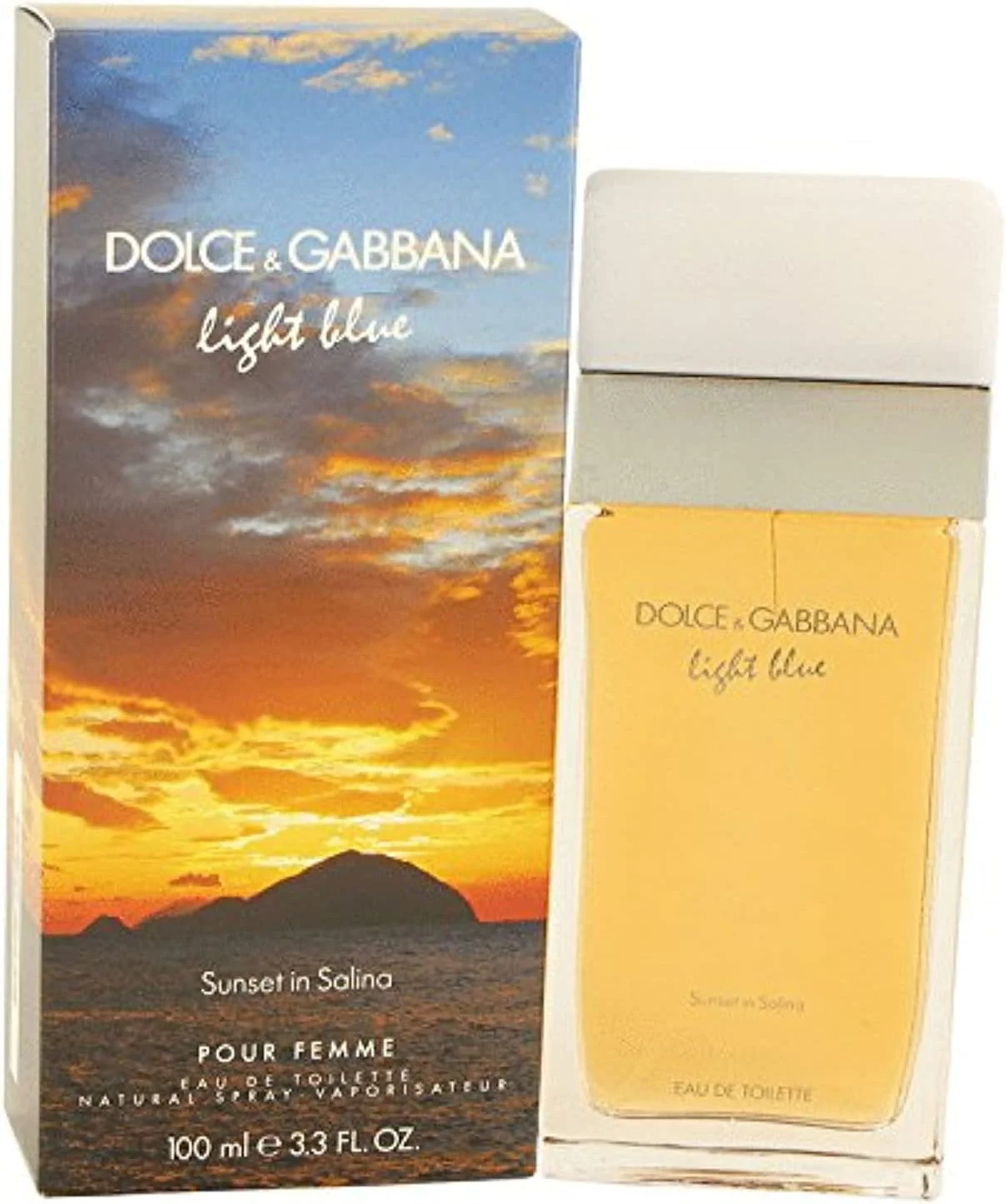 ادکلن زنانه Dolce & Gabbana Light Blue Sunset in Salina حجم 100 میلی لیتر - ادو تویلت