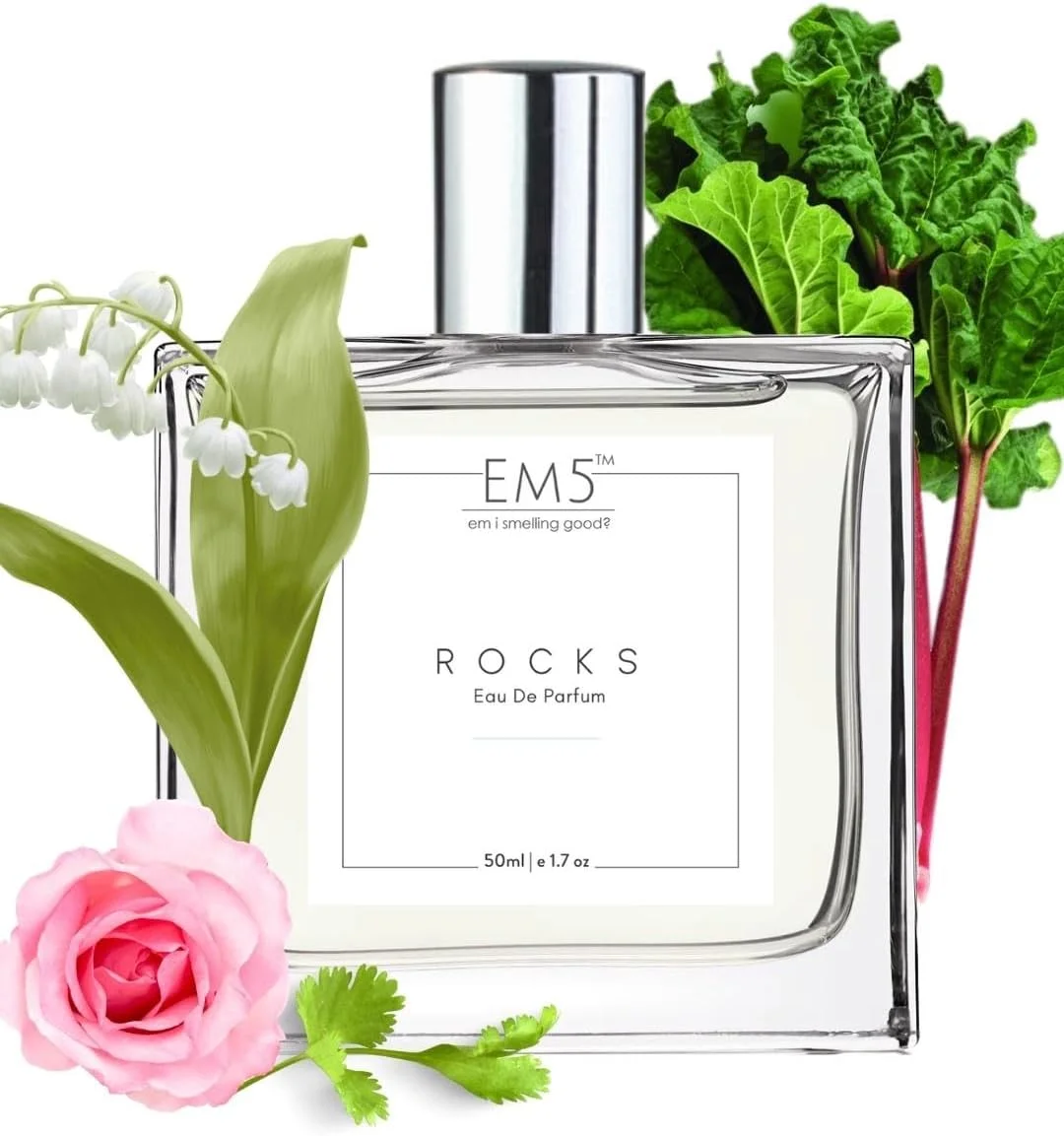 عطر унисекс EM5™ Rocks | کهربایی معطر گرم و تند | اسپری ادو پرفیوم برای مردان و زنان | رایحه قوی و ماندگار | هدیه لوکس برای او و او