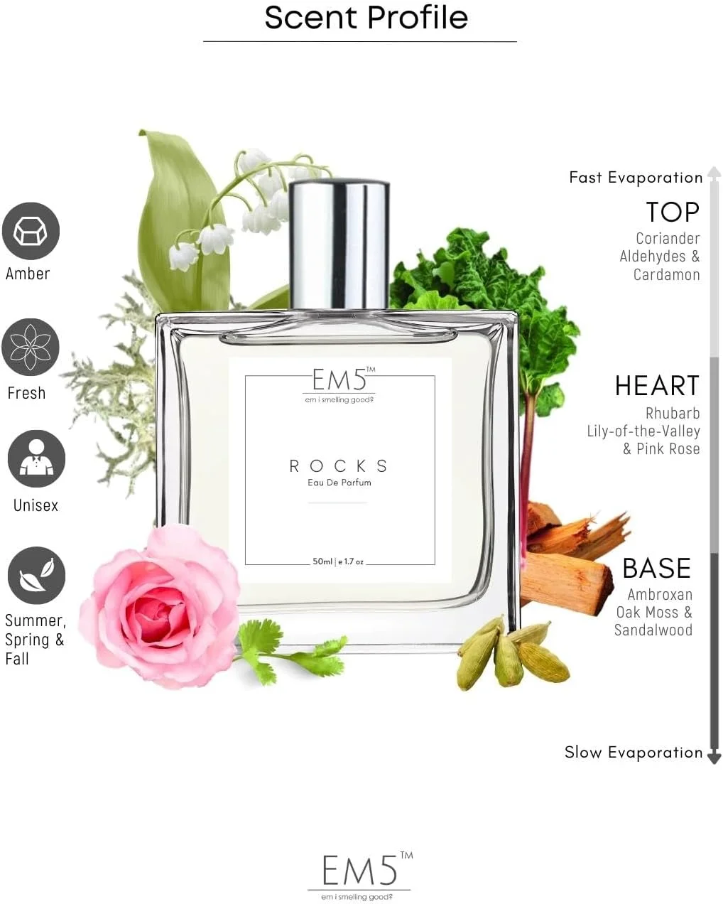 عطر унисекс EM5™ Rocks | کهربایی معطر گرم و تند | اسپری ادو پرفیوم برای مردان و زنان | رایحه قوی و ماندگار | هدیه لوکس برای او و او عطر унисекс EM5™ Rocks | کهربایی معطر گرم و تند | اسپری ادو پرفیوم برای مردان و زنان | رایحه قوی و ماندگار | هدیه لوکس برای او و او