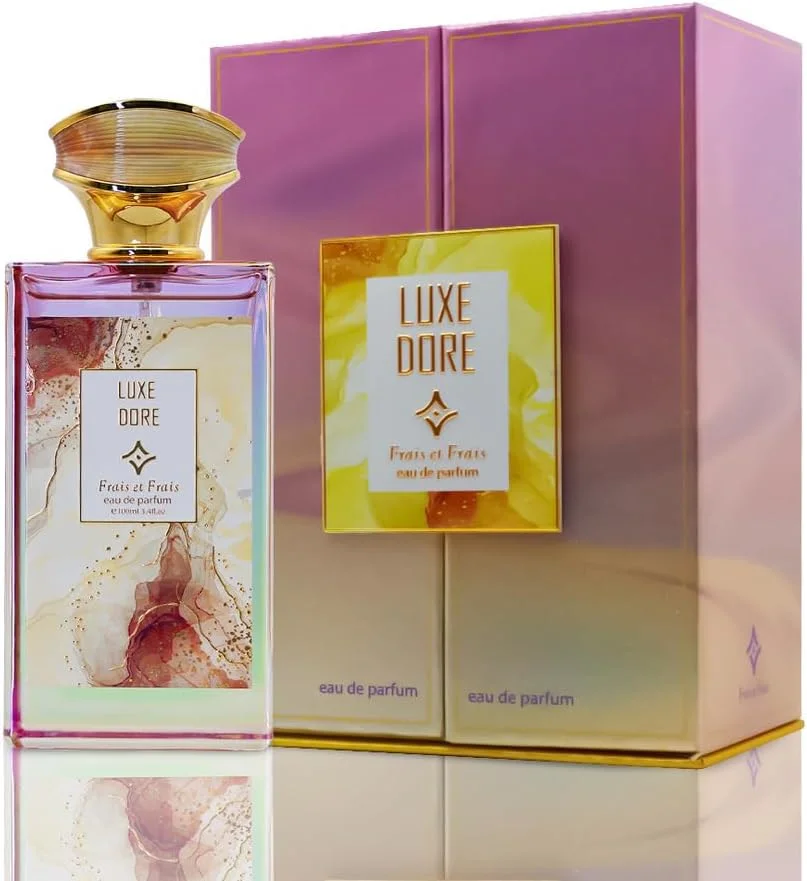 عطر زنانه فراس ات فراس لوکس دور طلایی 100 میلی لیتر - ادو پرفیوم - رایحه گلی زنانه با رایحه گل یاسمن، شکوفه پرتقال و نعناع هندی عطر زنانه فراس ات فراس لوکس دور طلایی 100 میلی لیتر - ادو پرفیوم - رایحه گلی زنانه با رایحه گل یاسمن، شکوفه پرتقال و نعناع هندی
