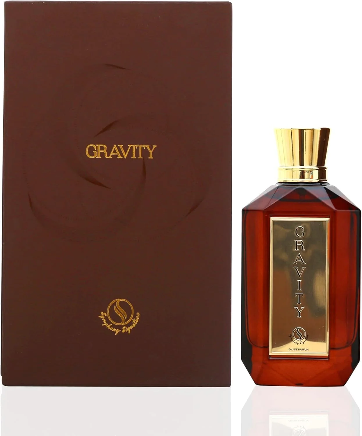 ادکلن گراویتی از سیمفونی، ادو پرفیوم 100 میلی لیتر، الهام گرفته از گانیمد از MAB، عطر لوکس مردانه زنانه یونیسکس، ماندگاری طولانی و پخش بوی قوی