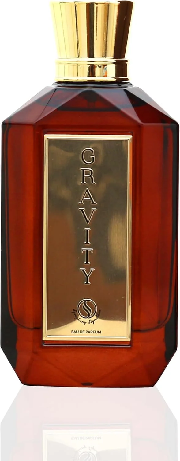 ادکلن گراویتی از سیمفونی، ادو پرفیوم 100 میلی لیتر، الهام گرفته از گانیمد از MAB، عطر لوکس مردانه زنانه یونیسکس، ماندگاری طولانی و پخش بوی قوی