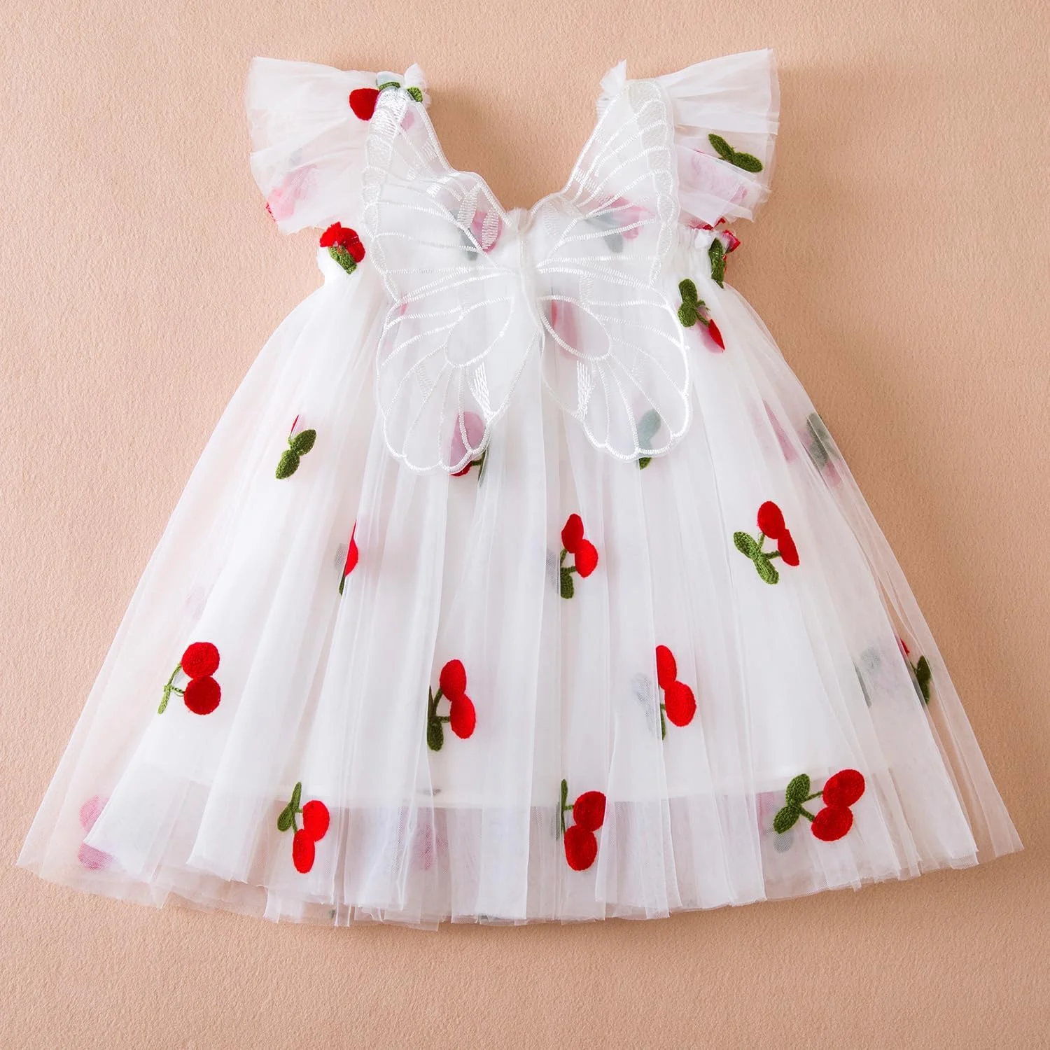 لباس توتو تابستانی دخترانه TTYAOVO، لباس های غیر رسمی پرنسسی برای کودکان نوپا