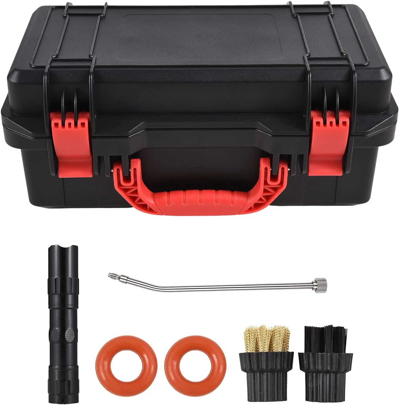 دستگاه بخارشوی Eacam 3500W فشار قوی، دستی، بدون مخزن، دمای بالا، قابل حمل، برقی، مناسب برای تمیز کردن آشپزخانه، حمام، کف، و دیتیلینگ خودرو دستگاه بخارشوی Eacam 3500W فشار قوی، دستی، بدون مخزن، دمای بالا، قابل حمل، برقی، مناسب برای تمیز کردن آشپزخانه، حمام، کف، و دیتیلینگ خودرو