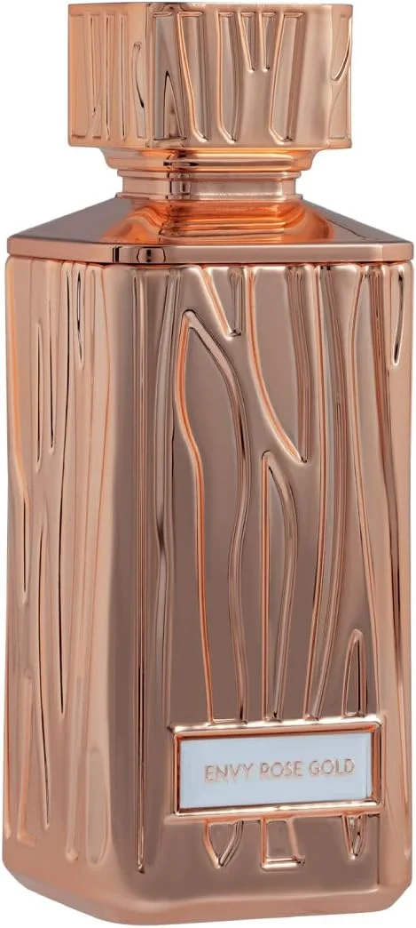 عطر زنانه حمیدی Woman Envy Rose Gold Eau De Parfum 100ml، عطر زنانه، ماندگاری طولانی، رایحه شرقی گلی با مشک، زعفران، آمبروکسان و بخور