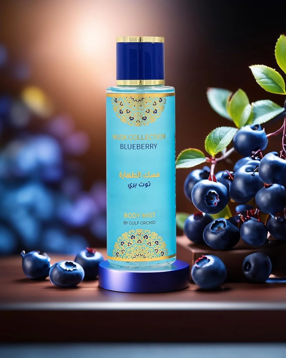 بادی میست ماندگار گلف ارکید با رایحه بلوبری و مشک، 250 میل، مناسب آقایان و بانوان بادی میست ماندگار گلف ارکید با رایحه بلوبری و مشک، 250 میل، مناسب آقایان و بانوان