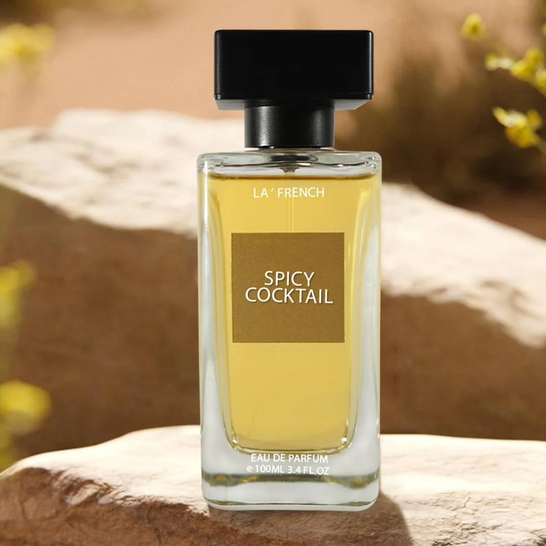 ادکلن مردانه/زنانه La French Spicy Cocktail Eau De Parfum 100ml | عطر ماندگار و با کیفیت | رایحه گرم و معطر دارچین | عطر لوکس | مناسب برای تمام مناسبت ها ادکلن مردانه/زنانه La French Spicy Cocktail Eau De Parfum 100ml | عطر ماندگار و با کیفیت | رایحه گرم و معطر دارچین | عطر لوکس | مناسب برای تمام مناسبت ها