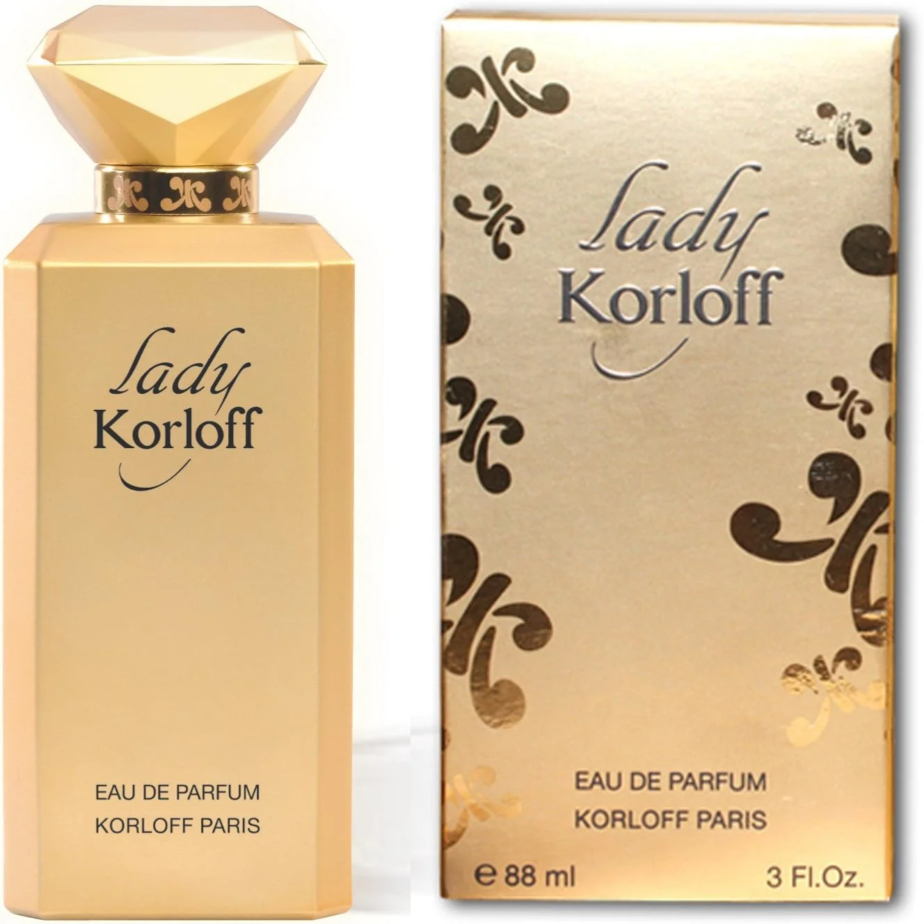 Korloff - عطر زنانه Lady، ادو پرفیوم - 88 میلی لیتر