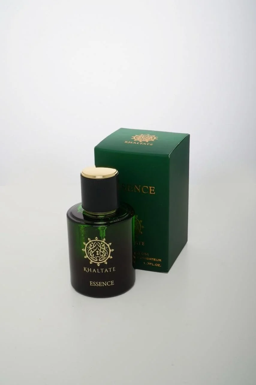 عطر لوکس خالص Essence، 50 میلی لیتر، بطری شیشه ای سبز تیره