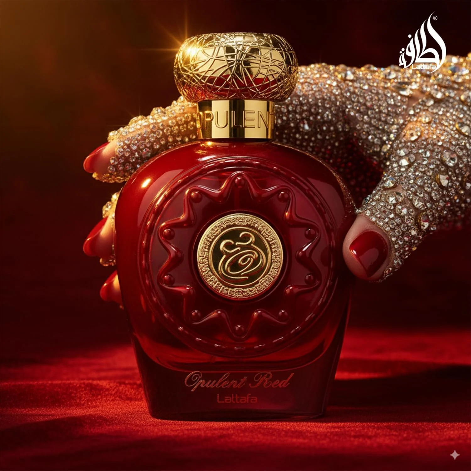 عطر ادکلن زنانه/مردانه لطافه مدل Opulent Red Oud حجم 100 میل عطر ادکلن زنانه/مردانه لطافه مدل Opulent Red Oud حجم 100 میل