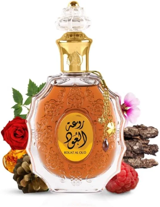 عطر ادو پرفیوم унисекс روات العود لطافه - 100 میلی لیتر