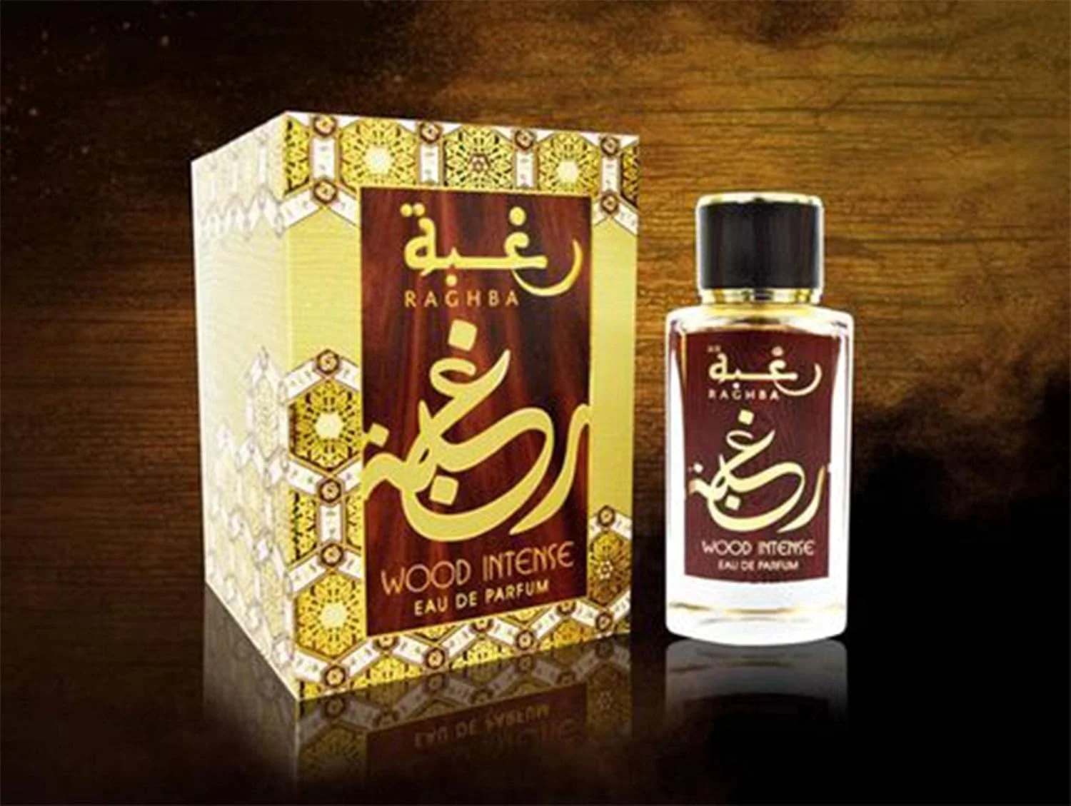 عطر ادکلن унисекс لطافه رغبا وود اینتنس، 100 میلی لیتر عطر ادکلن унисекс لطافه رغبا وود اینتنس، 100 میلی لیتر