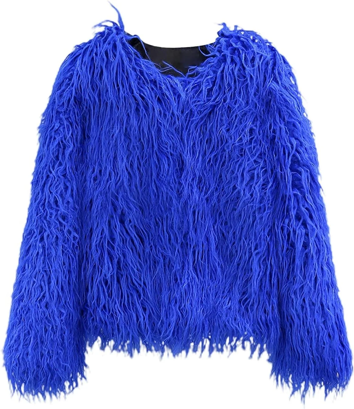 کت زمستانی خز مصنوعی دخترانه 2 تا 10 سال، ژاکت بافتنی آستین بلند گرم و ضخیم