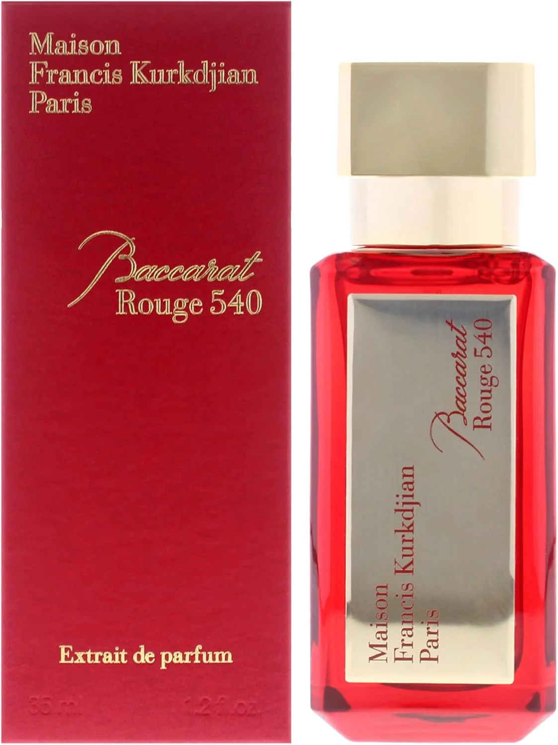 عطر ادو پرفیوم میسون فرانسیس کورکجان باکارات رژ 540، 35 میلی لیتر