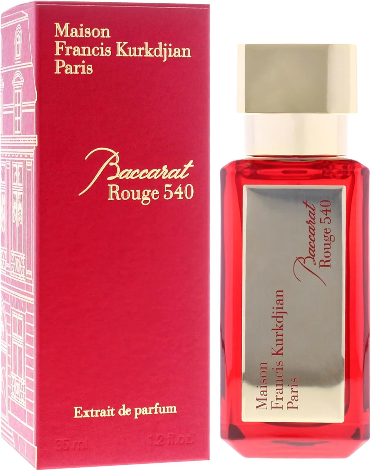 عطر ادو پرفیوم میسون فرانسیس کورکجان باکارات رژ 540، 35 میلی لیتر عطر ادو پرفیوم میسون فرانسیس کورکجان باکارات رژ 540، 35 میلی لیتر