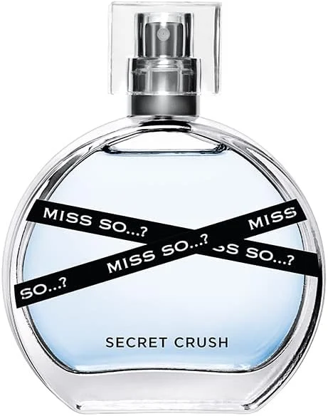 عطر زنانه میس سو…؟ Secret Crush – رایحه ای حسی را با ترکیبی از نت های گلی و تند تجربه کنید، که ظرافت ماندگاری را برای تمام روز ارائه می دهد، ادو پرفیوم – 50 میلی لیتر