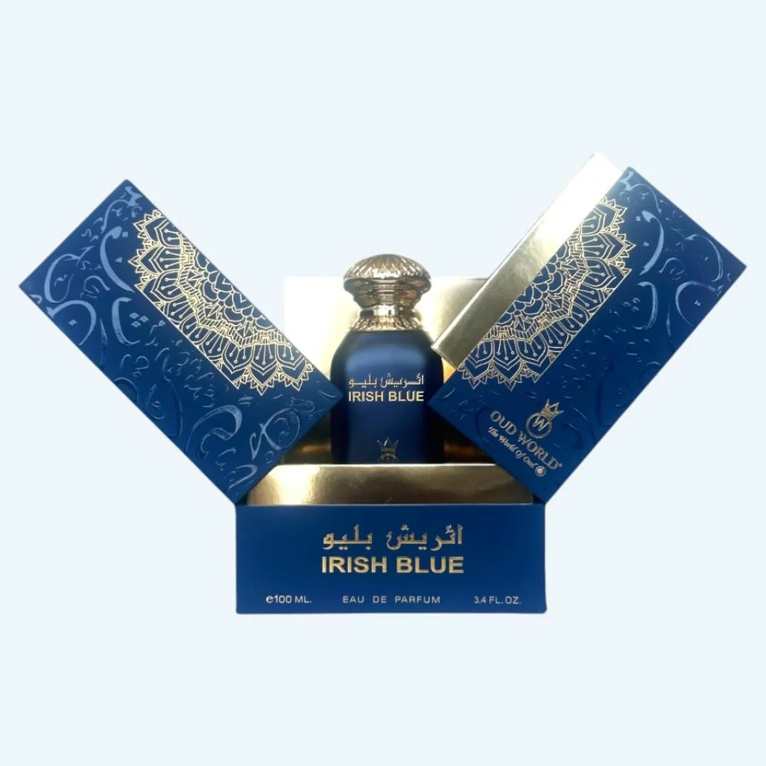 ادکلن عود ورلد آیریش بلو - عطری تازه، تند، مرکباتی، چوبی و آروماتیک با رایحه اسطوخودوس، عنبر، نعناع هندی، ترنج کالابریایی و نت های گرم مشک برای انرژی بخشی و ظرافت در تمام طول روز 100 میلی لیتر ادکلن عود ورلد آیریش بلو - عطری تازه، تند، مرکباتی، چوبی و آروماتیک با رایحه اسطوخودوس، عنبر، نعناع هندی، ترنج کالابریایی و نت های گرم مشک برای انرژی بخشی و ظرافت در تمام طول روز 100 میلی لیتر