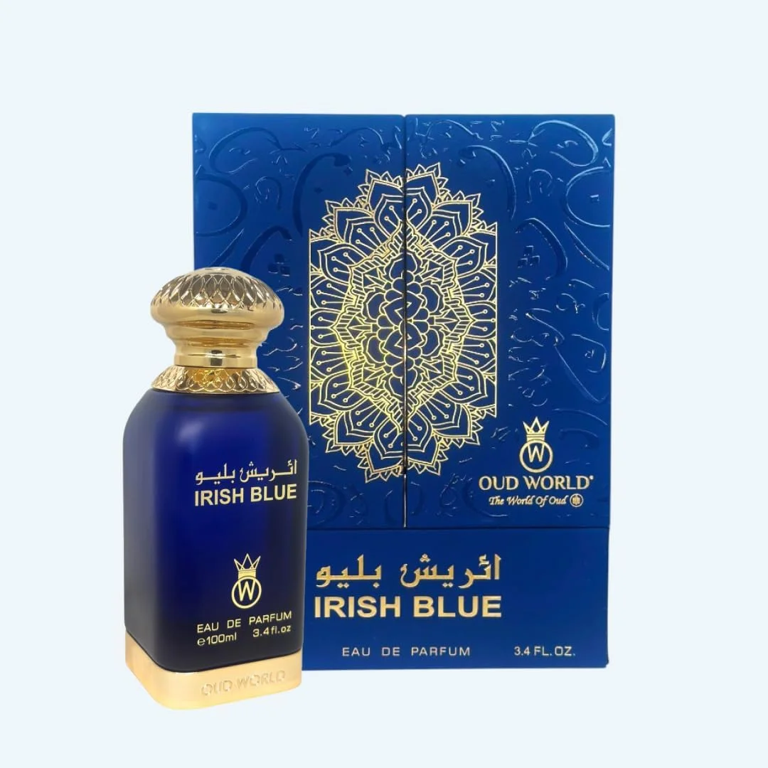 ادکلن عود ورلد آیریش بلو - عطری تازه، تند، مرکباتی، چوبی و آروماتیک با رایحه اسطوخودوس، عنبر، نعناع هندی، ترنج کالابریایی و نت های گرم مشک برای انرژی بخشی و ظرافت در تمام طول روز 100 میلی لیتر ادکلن عود ورلد آیریش بلو - عطری تازه، تند، مرکباتی، چوبی و آروماتیک با رایحه اسطوخودوس، عنبر، نعناع هندی، ترنج کالابریایی و نت های گرم مشک برای انرژی بخشی و ظرافت در تمام طول روز 100 میلی لیتر