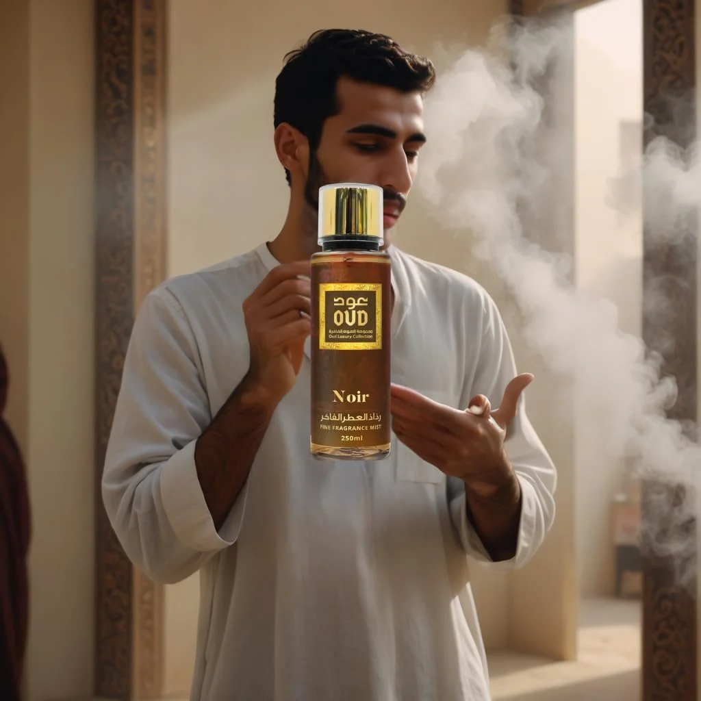 بادی میست عود لاکچری کالکشن نویر OUDLUX، رایحه دلپذیر 250 میلی لیتر - ماندگاری طولانی، عصاره لوکس دبی - رایحه چوبی، گلی و ادویه ای - ایده آل برای استفاده روزانه به عنوان اسپری بدن یا مو بادی میست عود لاکچری کالکشن نویر OUDLUX، رایحه دلپذیر 250 میلی لیتر - ماندگاری طولانی، عصاره لوکس دبی - رایحه چوبی، گلی و ادویه ای - ایده آل برای استفاده روزانه به عنوان اسپری بدن یا مو