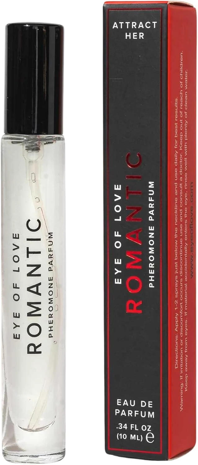 عطر فرمونی مردانه Romantic By Eye of Love برای جذب زنان، با بالاترین غلظت، سایز مسافرتی 10 میلی لیتر