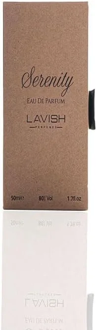 ادکلن Serenity از Lavish Perfumes – ادو پرفیوم унисекс 50 میلی لیتر – عطر عربی لوکس با ماندگاری طولانی ادکلن Serenity از Lavish Perfumes – ادو پرفیوم унисекс 50 میلی لیتر – عطر عربی لوکس با ماندگاری طولانی