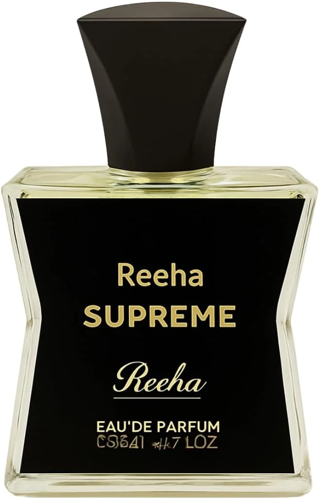 ادو پرفیوم Supreme 50ML از Reeha Perfumes، عطر لوکس و ماندگار унисекс با رایحه های شرقی، چوبی و تازه، عطر طراح ممتاز