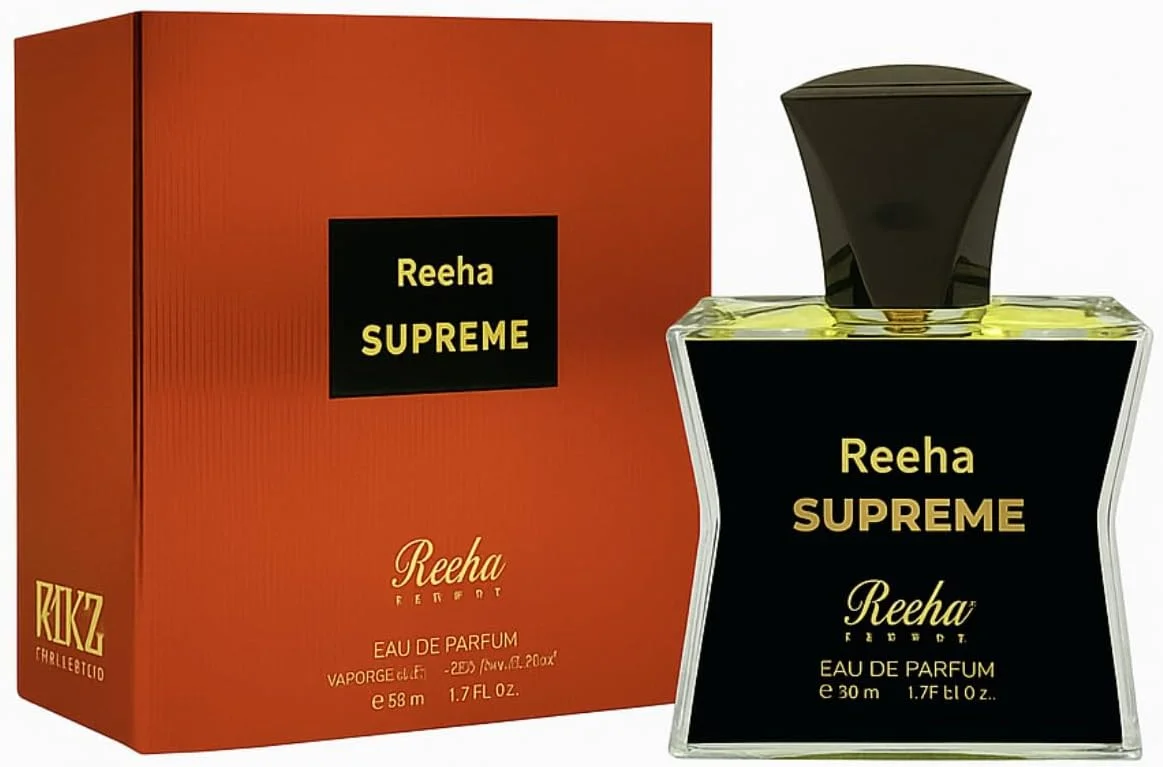 ادو پرفیوم Supreme 50ML از Reeha Perfumes، عطر لوکس و ماندگار унисекс با رایحه های شرقی، چوبی و تازه، عطر طراح ممتاز ادو پرفیوم Supreme 50ML از Reeha Perfumes، عطر لوکس و ماندگار унисекс با رایحه های شرقی، چوبی و تازه، عطر طراح ممتاز
