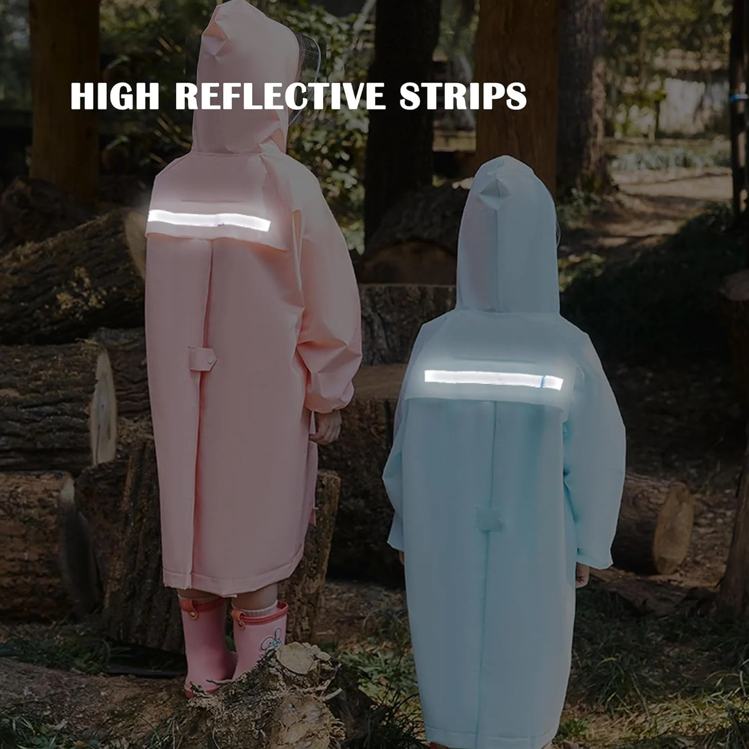 بارانی بچگانه Fewlby مناسب دختران و پسران، بارانی سبک وزن ضد آب، ژاکت بارانی بچگانه، لباس بارانی کودک نوپا سایز L-4XL