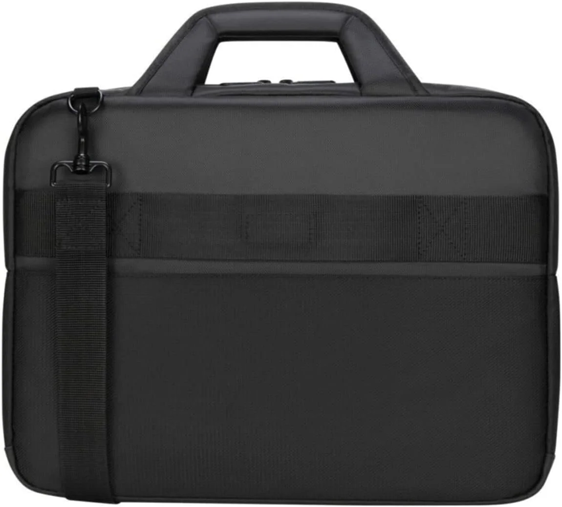 کیف لپ تاپ تارگوس CityGear Topload، مناسب برای حرفه ای های کسب و کار و اداری، دارای محفظه چند منظوره، پد راحت، سیستم محافظت Dome، بند اتصال به ترولی، 15-17.3 اینچ - مشکی کیف لپ تاپ تارگوس CityGear Topload، مناسب برای حرفه ای های کسب و کار و اداری، دارای محفظه چند منظوره، پد راحت، سیستم محافظت Dome، بند اتصال به ترولی، 15-17.3 اینچ - مشکی