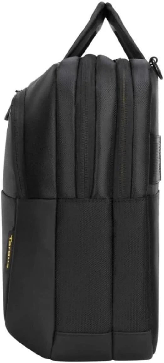 کیف لپ تاپ تارگوس CityGear Topload، مناسب برای حرفه ای های کسب و کار و اداری، دارای محفظه چند منظوره، پد راحت، سیستم محافظت Dome، بند اتصال به ترولی، 15-17.3 اینچ - مشکی کیف لپ تاپ تارگوس CityGear Topload، مناسب برای حرفه ای های کسب و کار و اداری، دارای محفظه چند منظوره، پد راحت، سیستم محافظت Dome، بند اتصال به ترولی، 15-17.3 اینچ - مشکی
